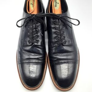 Stacy Adams Black Classic White Stitch Sole 10D